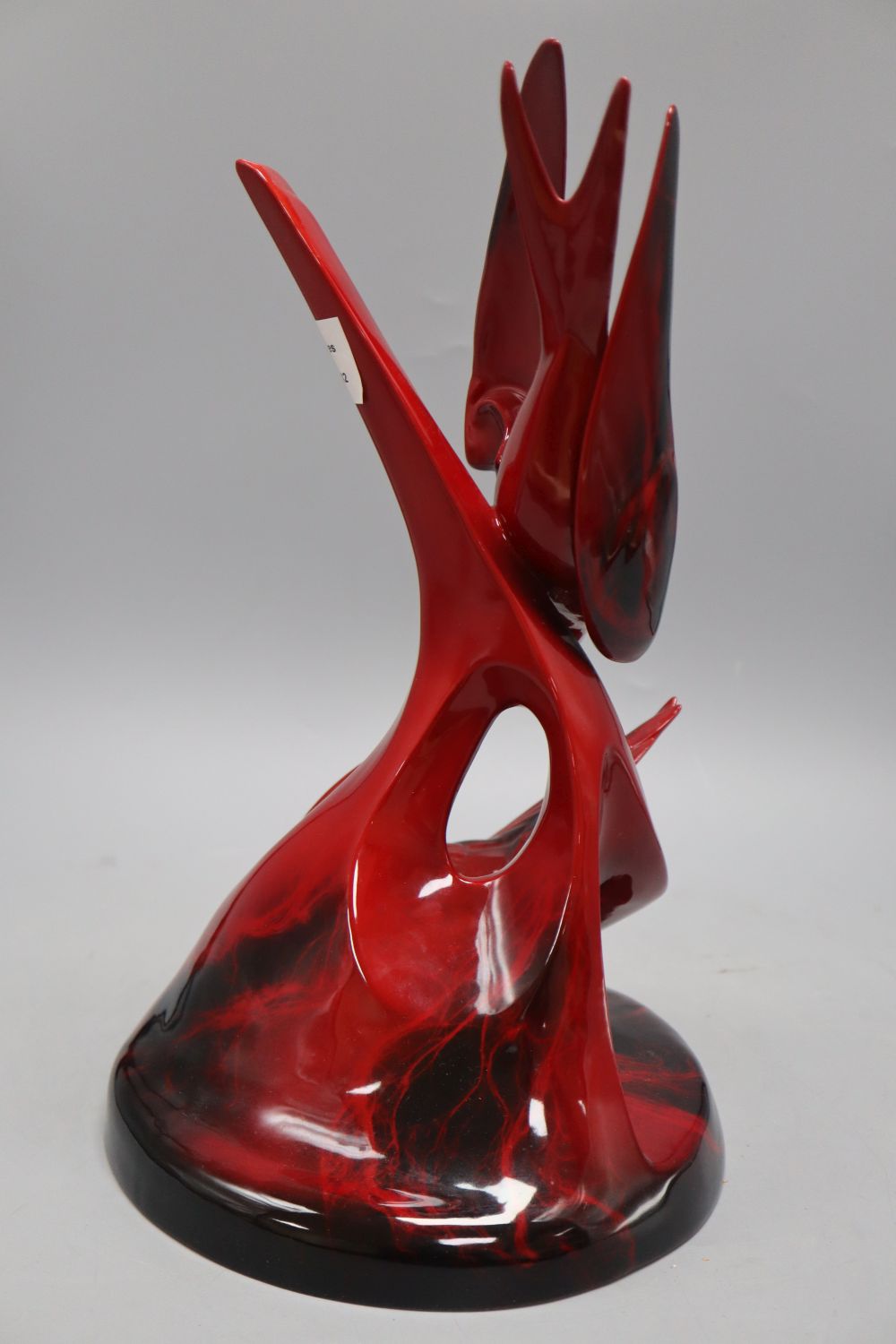 A Doulton flambe model of birds Images of Fire